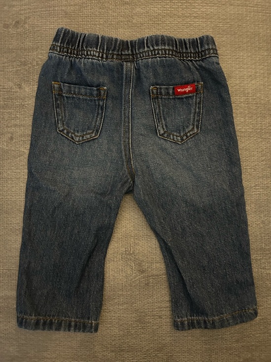Wrangler Other - Baby Wrangler Dark Blue Toddler Denim Jeans with Elastic Waistband. Size 9M